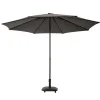 Parasol|ohgreen Staparasol Vista d250 antraciet-taupe
