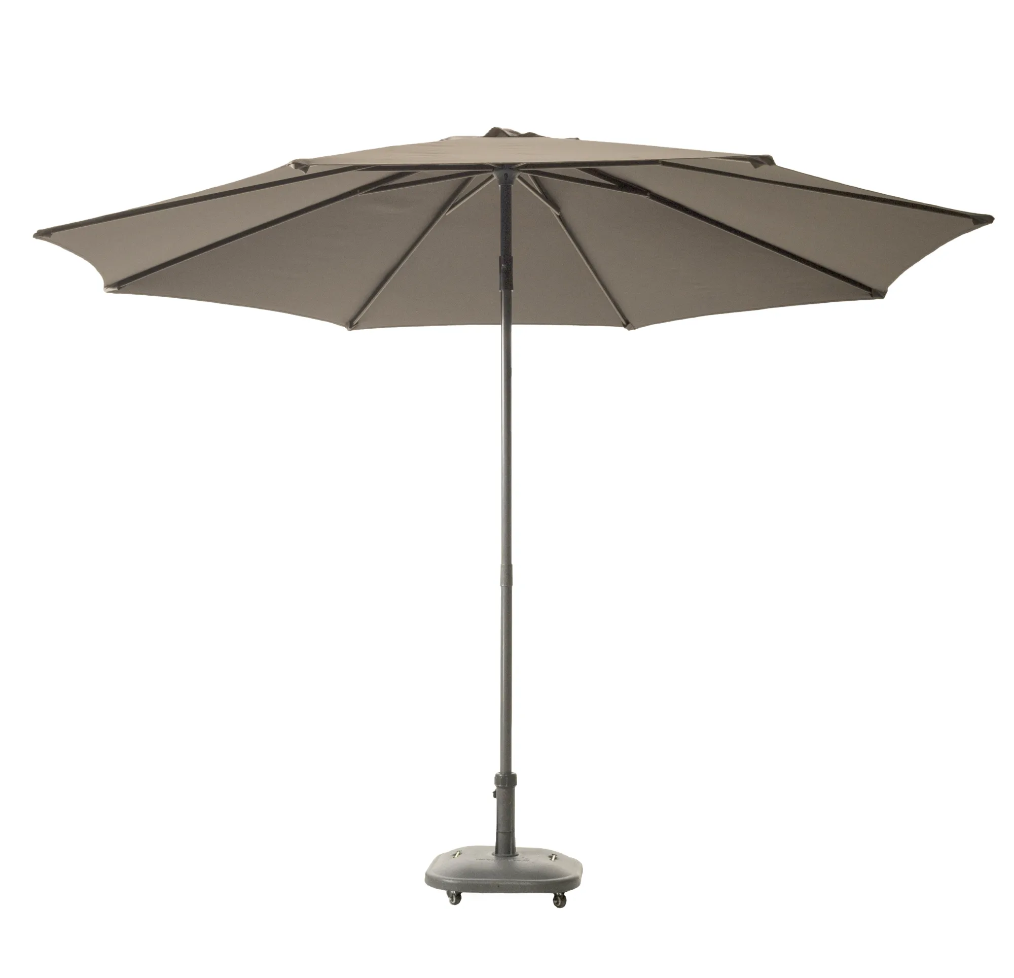 Parasol|ohgreen Staparasol Vista d300 antraciet-taupe