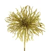 Kerstdecoratie|ohgreen Stekelbal op steel goud