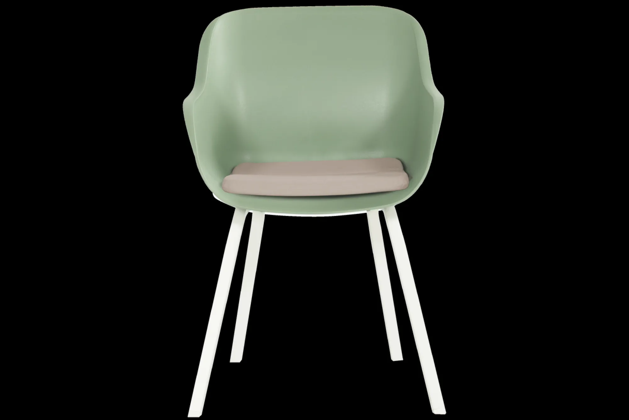 Tuinmeubelen|Ecocheques|ohgreen Stoel Le Soleil wit/groen