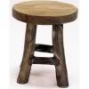 Meubilair|ohgreen Stool teak natuur