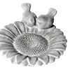 Beelden|ohgreen Sunflower birdbath l31w27h7,5
