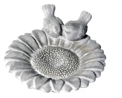 Beelden|ohgreen Sunflower birdbath l31w27h7,5