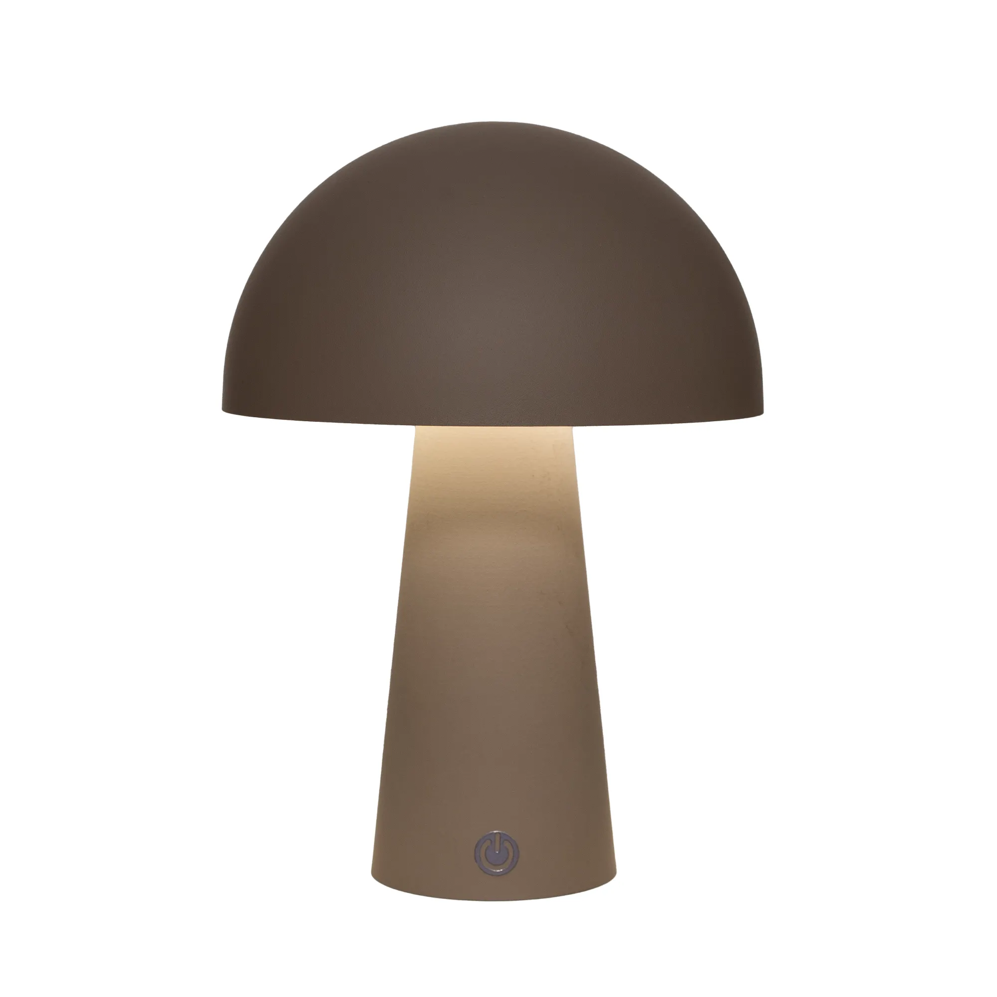 Verlichting|ohgreen Tafellamp rond taupe