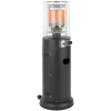 Terrasverwarmers|ohgreen Terrasverwarmer gas Lounge zwart met wielen