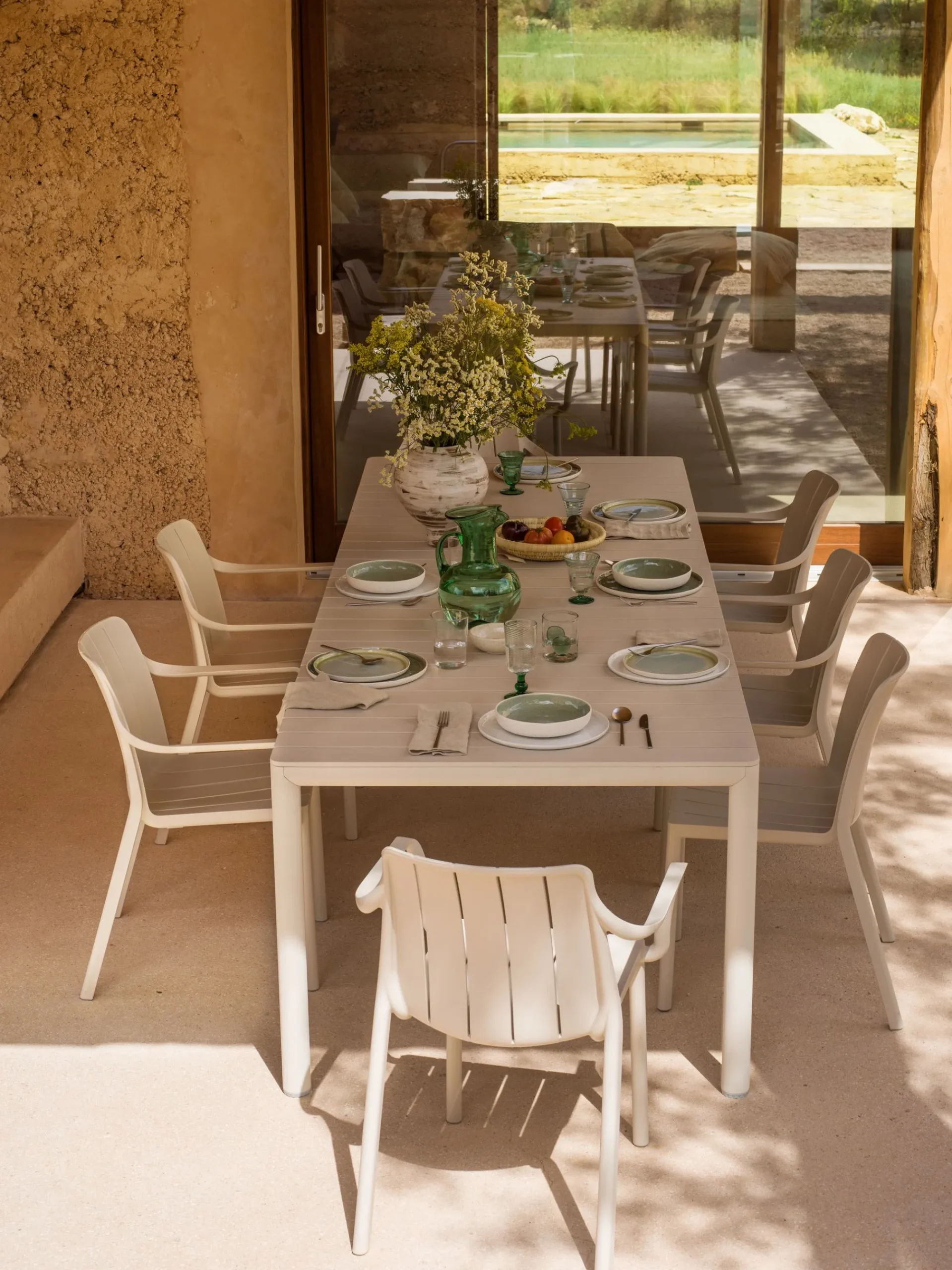 Tuinmeubelen|ohgreen Tevere tafel verlengbaar 210cm antraciet