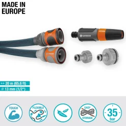 Bewatering|Ecocheques|ohgreen Textielslang Liano Xtreme 20m Set