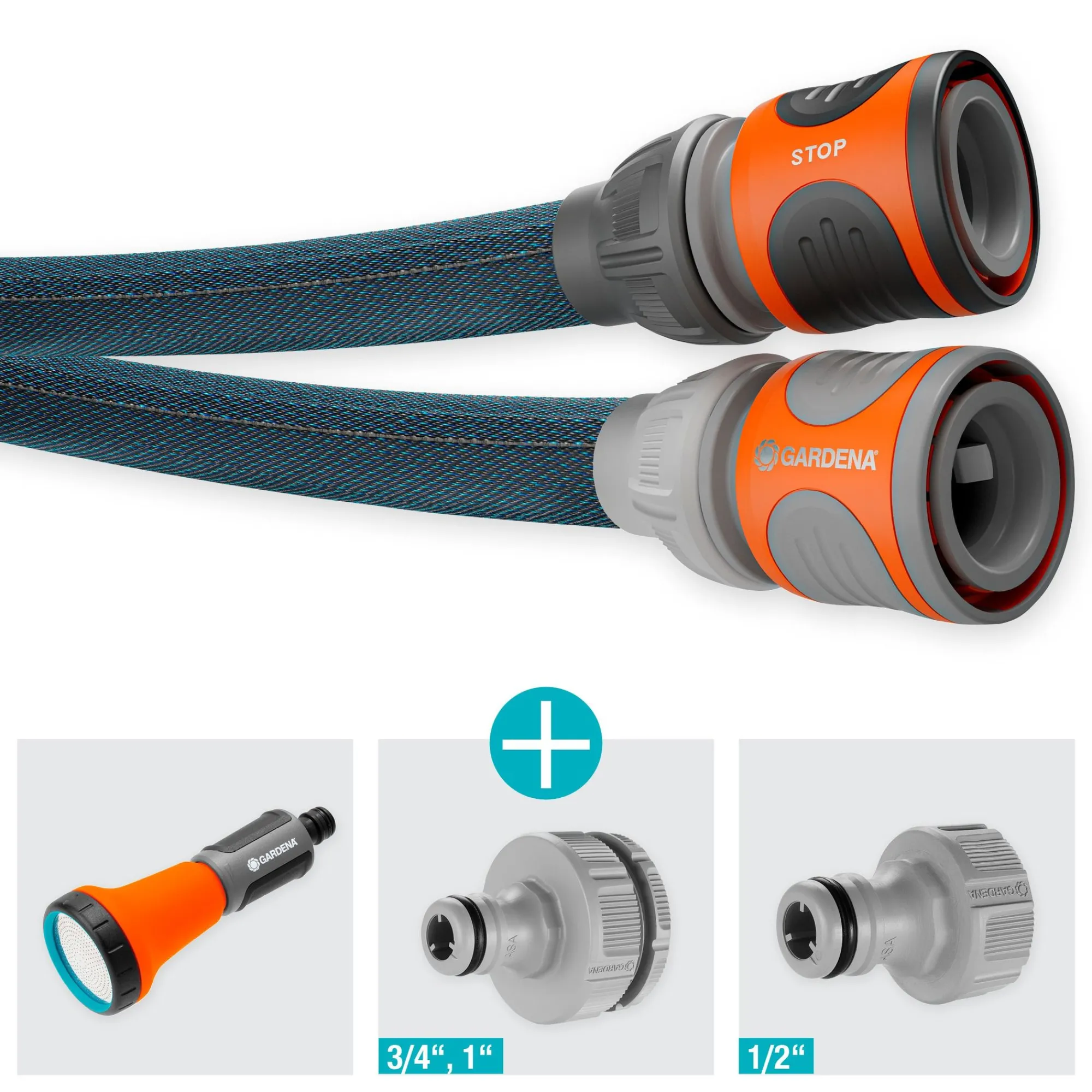 Bewatering|Ecocheques|ohgreen Textielslang Liano Xtreme 15m Set