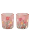 Sfeermakers|ohgreen Theelicht houder bloem - h8xd7,5cm