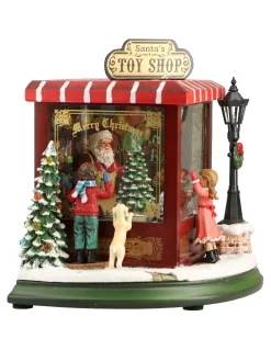 Lemax Kerstdorpen|ohgreen Toy shop animated