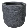 Aardewerk|ohgreen Utah egg pot graphite d45h43