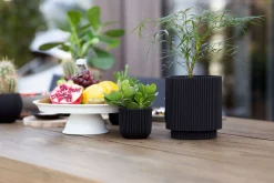 Potten En Vazen|ohgreen Vaas cilind groove 15x17