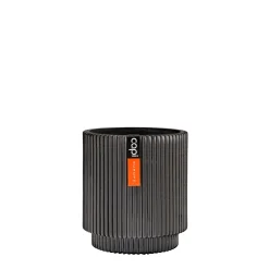 Potten En Vazen|ohgreen Vaas cilinder Groove 23x25
