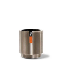 Potten En Vazen|ohgreen Vaas cilinder Groove 15x17