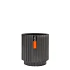 Potten En Vazen|ohgreen Vaas cilinder Groove 15x17