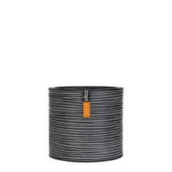 Potten En Vazen|ohgreen Vaas cilinder Rib 14x12
