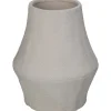 Potten En Vazen|ohgreen Vaas poselein wit 12.6x12.6x15.3cm