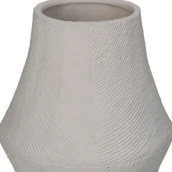 Potten En Vazen|ohgreen Vaas poselein wit 12.6x12.6x15.3cm