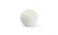 Potten En Vazen|ohgreen Vaas 23xH20cm wit Bullet