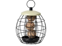 Voederhuisjes En Aanverwanten|ohgreen Vetbolsilo met beschermkooi 20cm