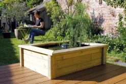 Water|ohgreen Vijverombouw Quadro Wood I voor Victoria Quadro 5