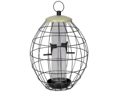 Voederhuisjes En Aanverwanten|ohgreen Voedersilo met beschermkooi 33cm