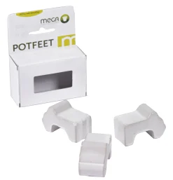 Accessoires|ohgreen Voeten geglazuurd, 3st
