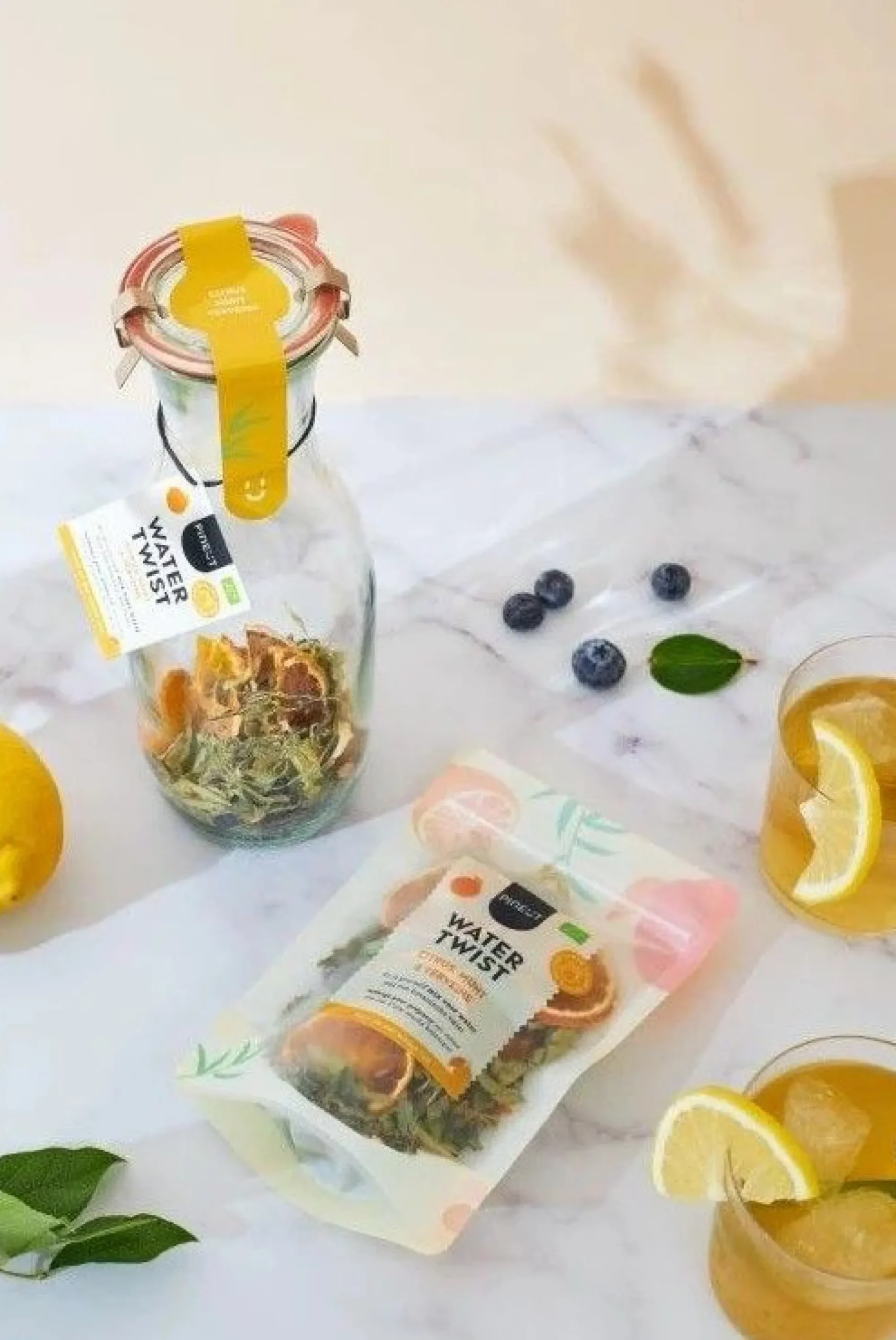 Apéro Moment|Drank|ohgreen Water twist citrus munt zakje