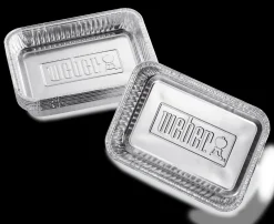Accessoires En Onderhoud|ohgreen WEBER ALUMINIUM LEKBAKJES KLEIN SET VAN 10 STUKS
