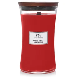 Geuren|ohgreen Woodwick Geurkaars crimson berries Large