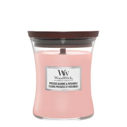 Geuren|ohgreen Woodwick Geurkaars pres blooms&patch medium