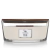Geuren|ohgreen Woodwick Geurkaars white teak ellipse