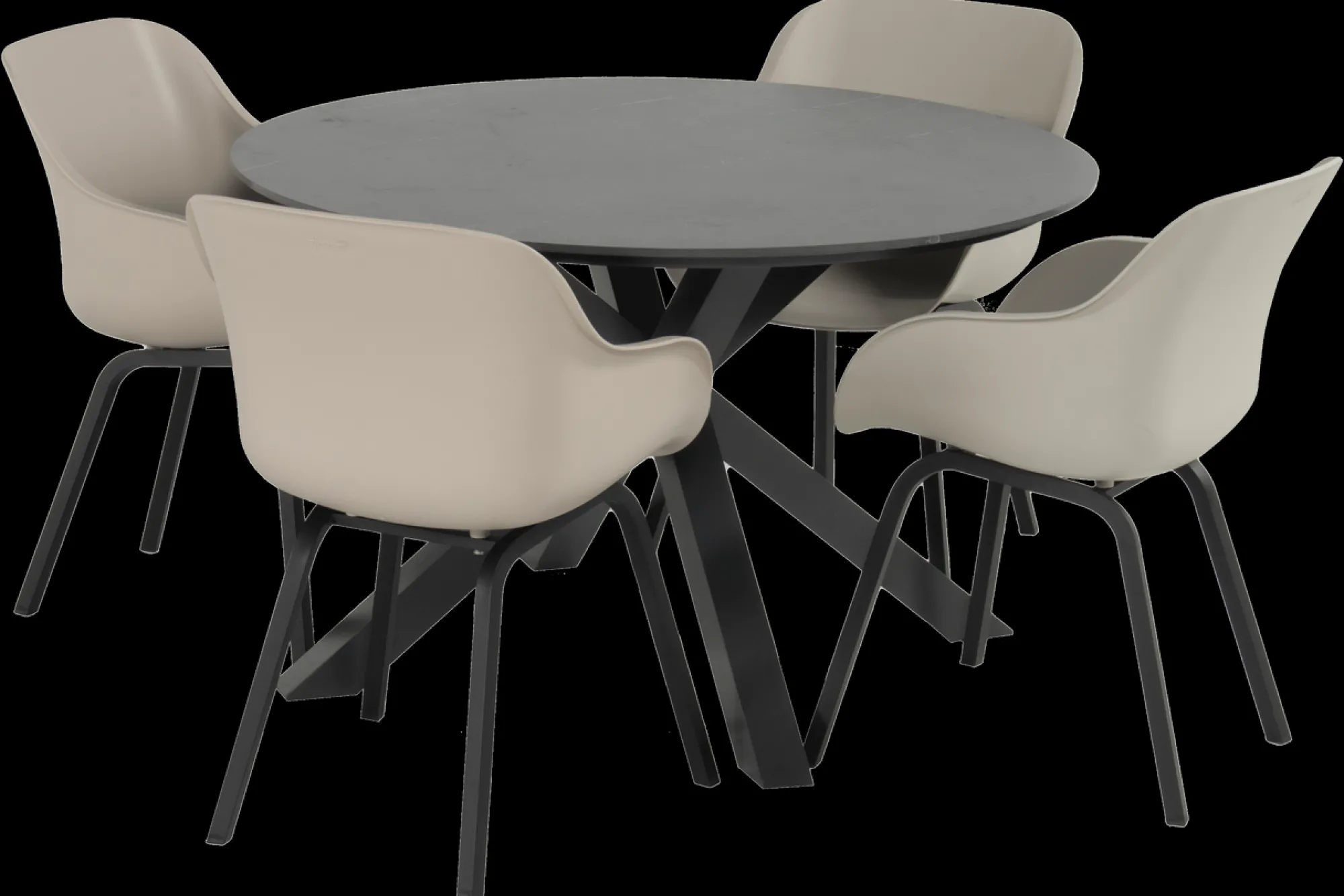 Tuinmeubelen|ohgreen Xander tafel rond xerix