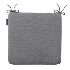 Accessoires En Onderhoud|ohgreen Zitkussen universal 40x40cm panama grey, met rits