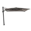 Parasol|ohgreen Zweefparasol Deluxe antraciet met LED
