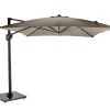 Parasol|ohgreen Zweefparasol Malaga antraciet-taupe