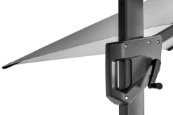 Parasol|ohgreen Zweefparasol Malaga antracite-smokey grijs