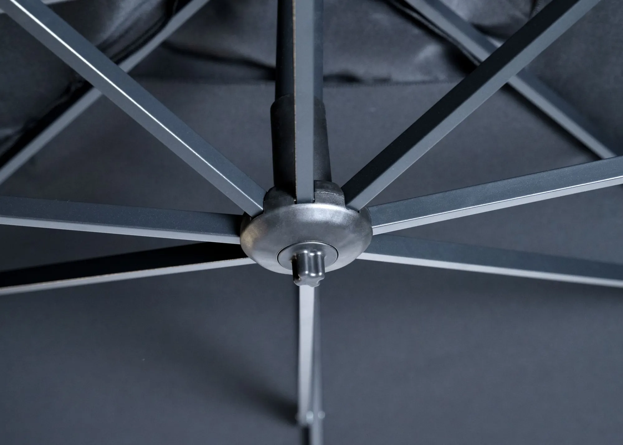 Parasol|ohgreen Zweefparasol Monterey antraciet-taupe
