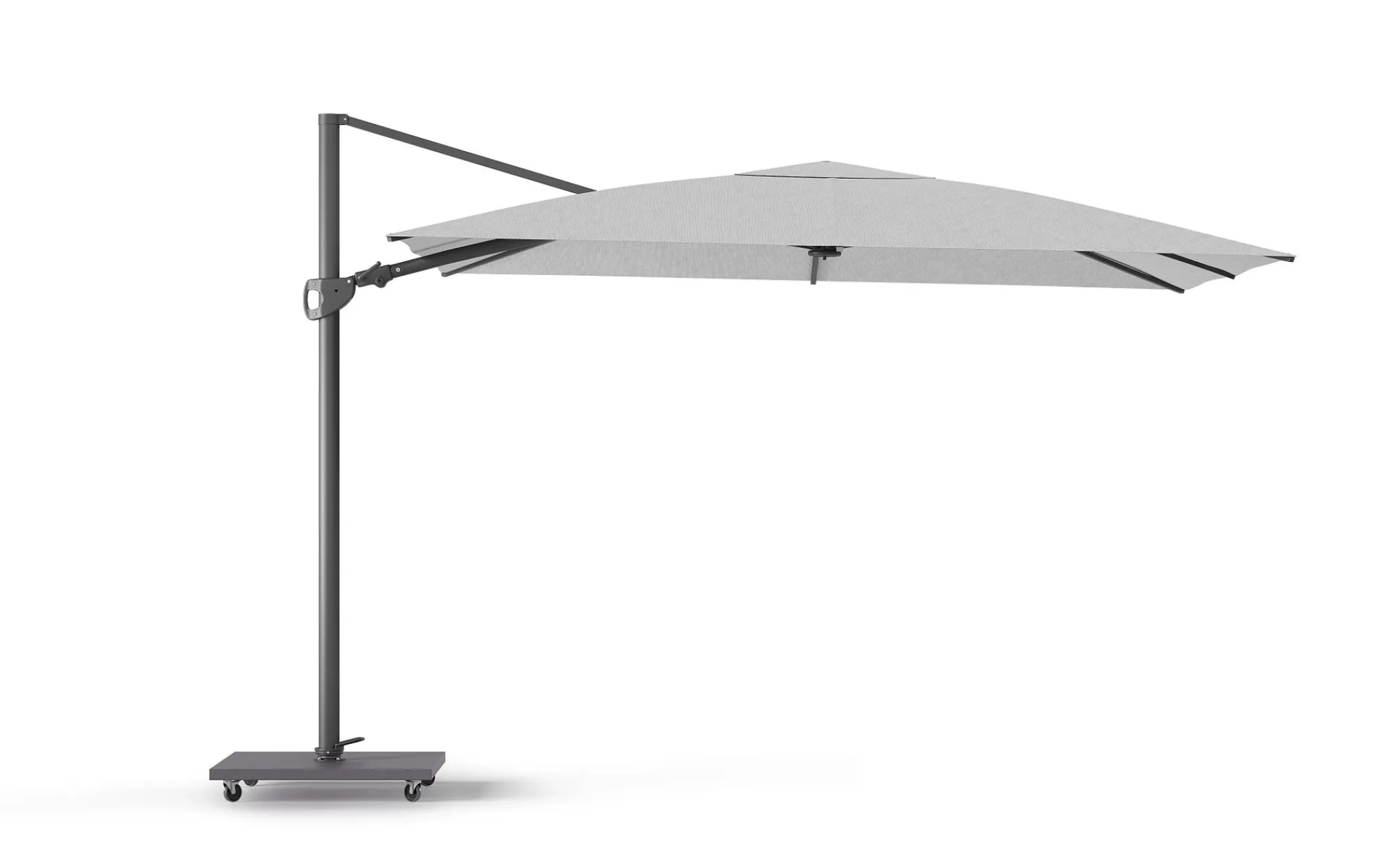 Parasol|ohgreen Zweefparasol Monterey antraciet-grijs