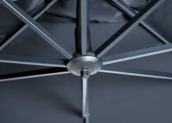 Parasol|ohgreen Zweefparasol Monterey zwart-zwart